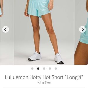 Lululemon hotty hot shorts